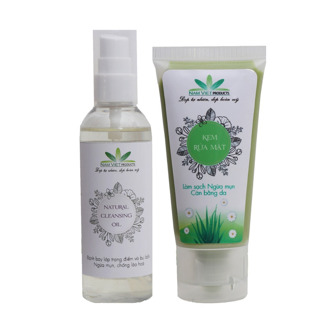Combo Cleansing Oil, Facial Cleanser for Ance 